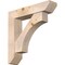 Ekena Millwork Westlake Slat Smooth Bracket w/ Offset Brace, Douglas Fir, 7 1/2"W x 34"D x 34"H BKT0806X34X34WTL06SDF - alternate 1